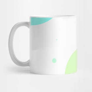 Colorful Circle Abstract Background Design Mug